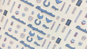 Screen printed silicone heat transfer label with custom logo -Labelsun